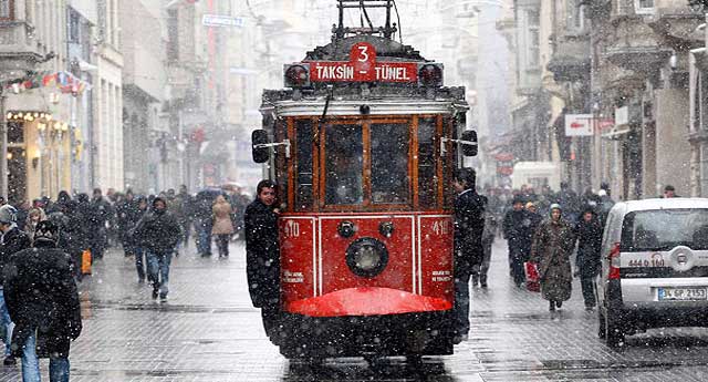 İstanbul yeni yıla karla girecek