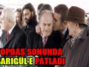 Kadir Topbaş Mustafa Sarıgüle haddini bil dedi