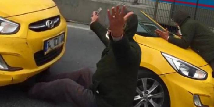 Sultangazi'de evden kaçan gelini için taksinin önüne yattı